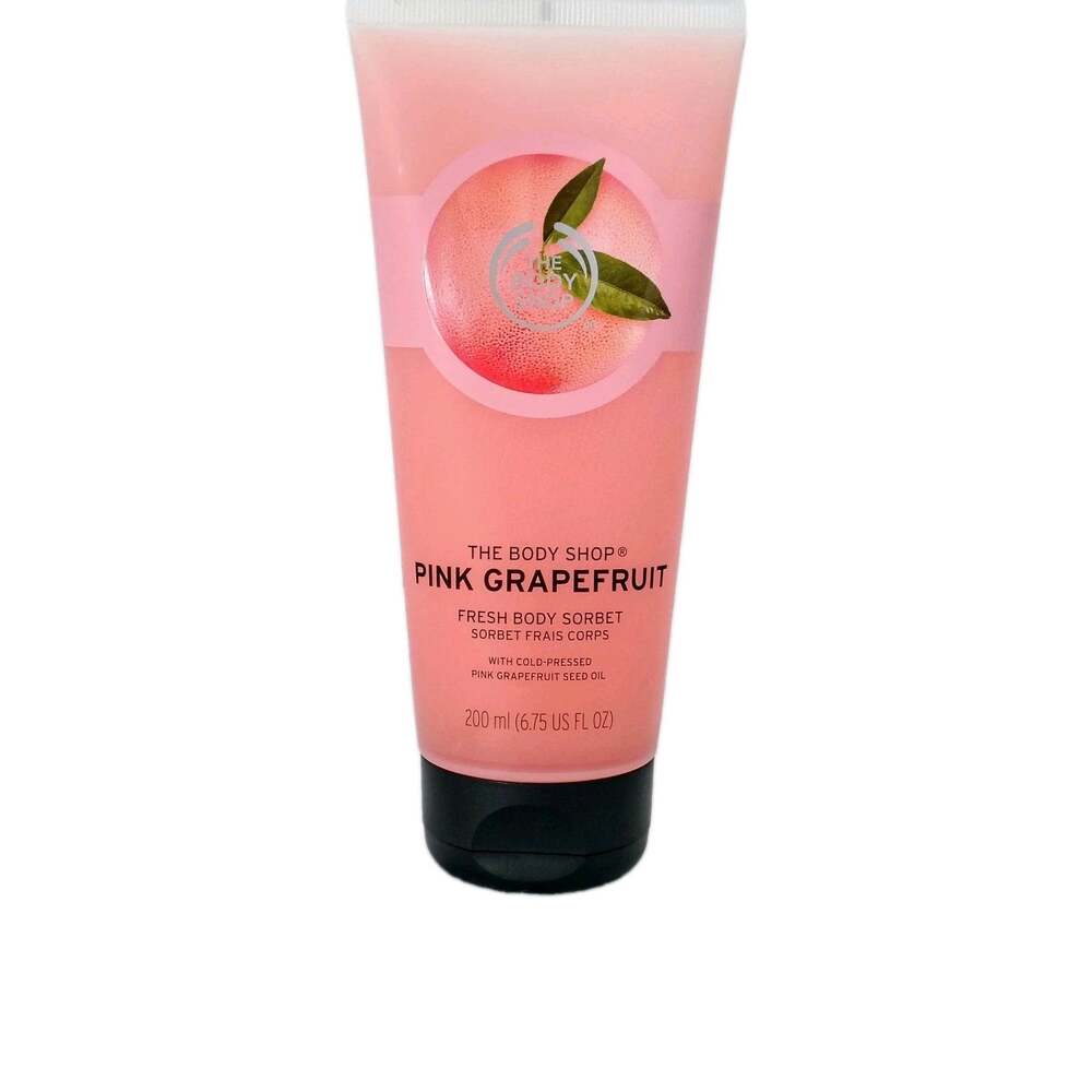 The Body Shop Pink Grapefruit Fresh Body Sorbet Cold Pressed Seed Oil 6.75oz NEW